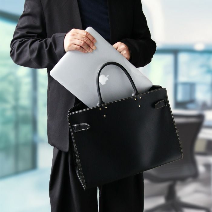 アコーディオンバッグB4E[nouki3] ｜革鞄・革小物のPORCO ROSSO