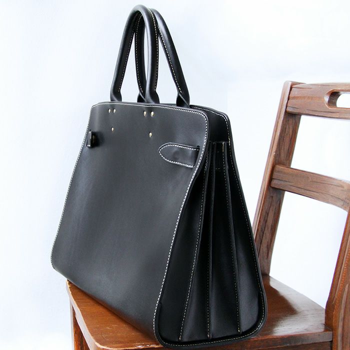 アコーディオンバッグB4E[nouki3] ｜革鞄・革小物のPORCO ROSSO